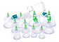 Set Ventosas Chinas 12 Ventosas De Vacio Ventosa Para Masaje - Miniatura 5
