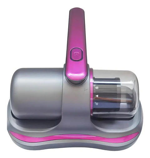 Aspiradora Uv Mata Ácaros Portátil Filtro Hepa Recargable Negro