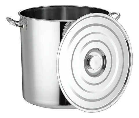 Olla Acero Inoxidable 70 Litros Thek 2mm Diámetro 45cm Plateado