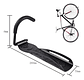 Gancho Bicicleta Resistente Colgar Pared Soporte Color Negro Black - Miniatura 3