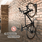 Gancho Bicicleta Resistente Colgar Pared Soporte Color Negro Black - Miniatura 12