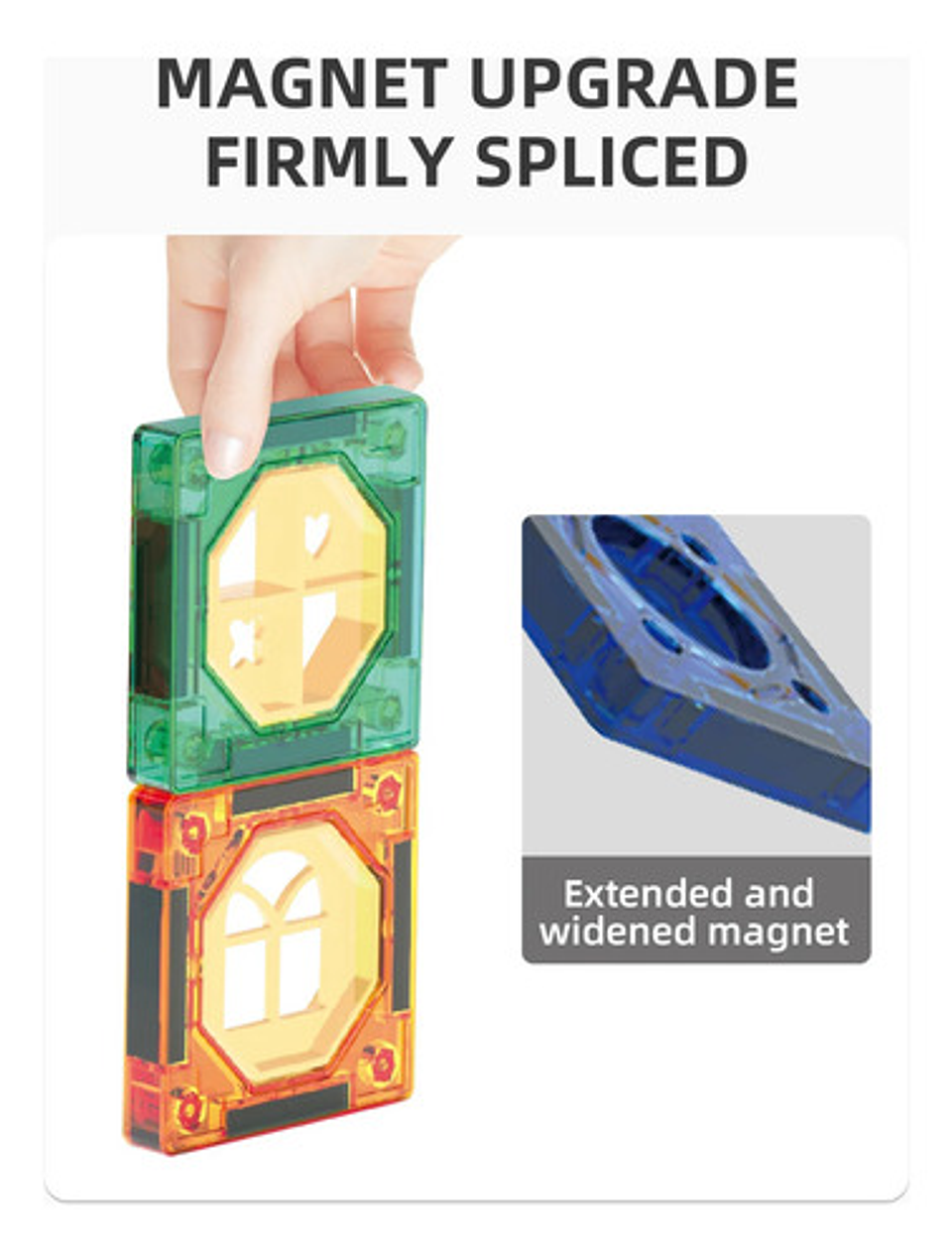 Pista De Bolitas Juego De Encaje Y Bloques Magnéticos 105pcs 11