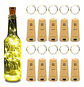 Pack 10 Luces Corcho Hada Alambre Micro Luz Led Calido - Miniatura 1