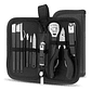 Set Profesional Manicure Pedicure 11 Piezas Estuche Negro - Miniatura 7