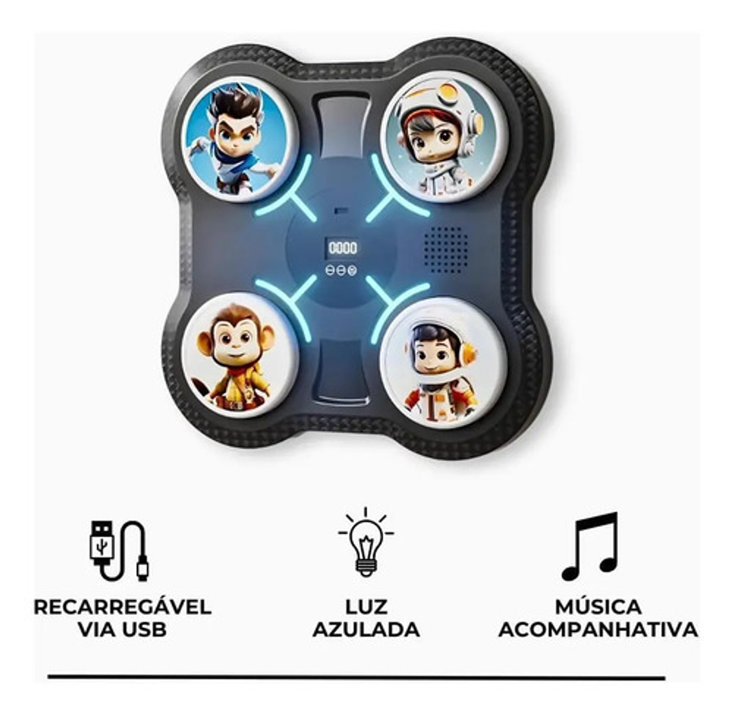 Máquina Boxeo Inteligente Para Niños De Boxeo Con Bluetooth  4