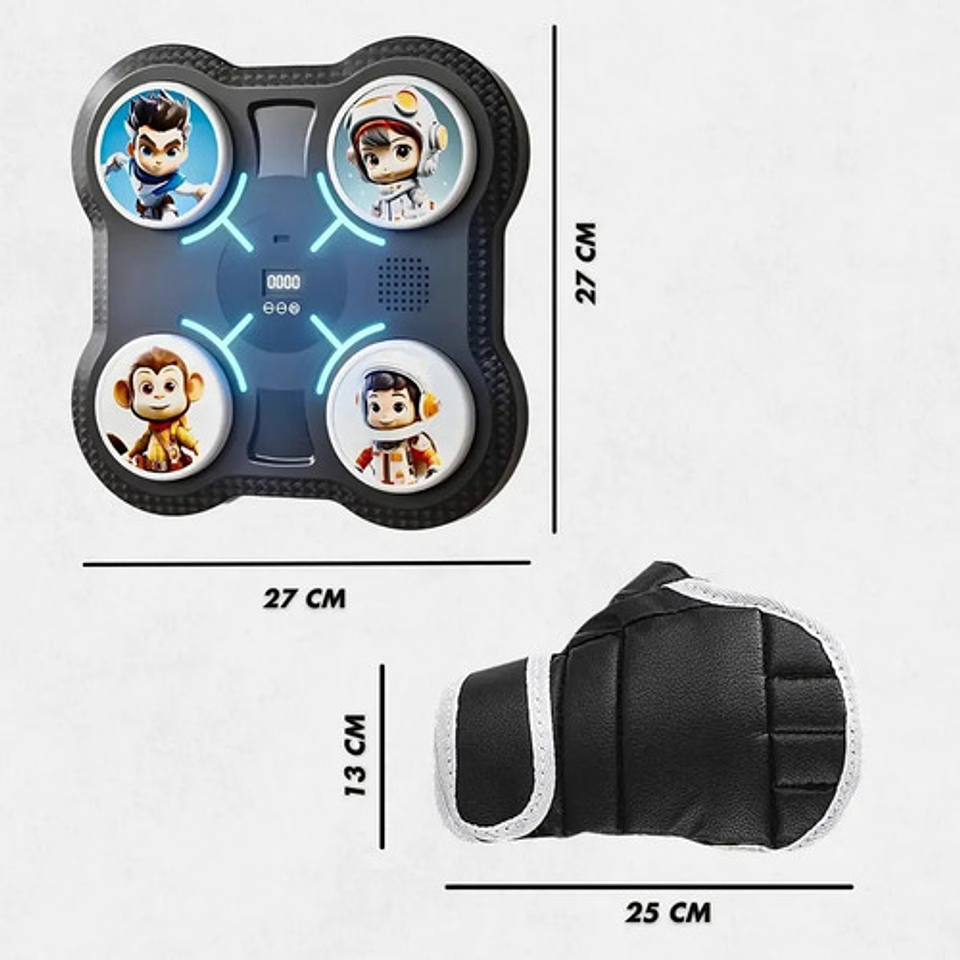 Máquina Boxeo Inteligente Para Niños De Boxeo Con Bluetooth  9