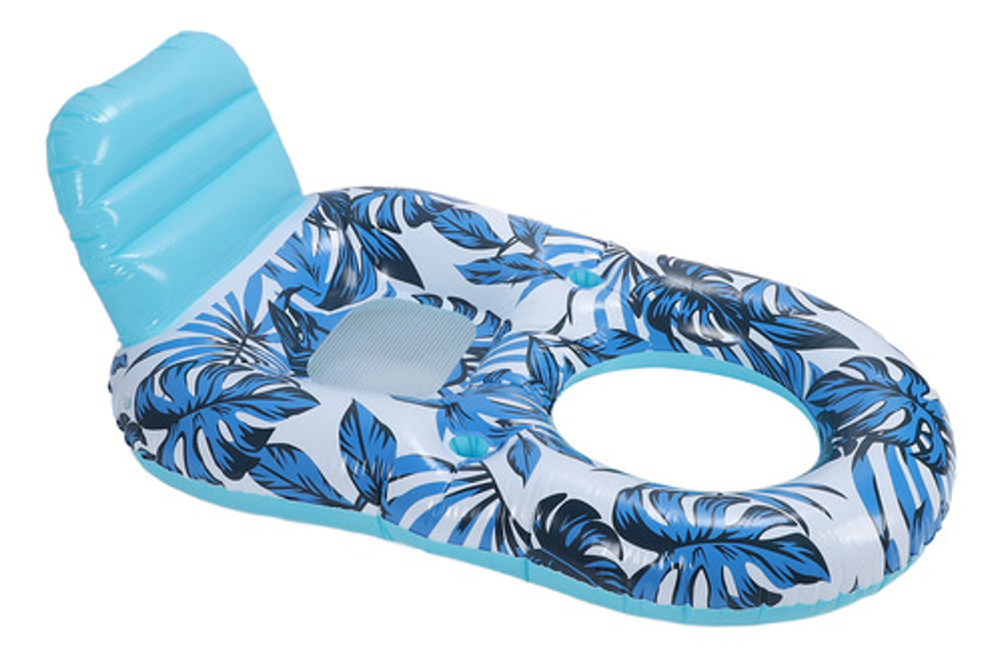 Flotador Reposera 145×101 Cm Con Respaldo Y Portavasos 4