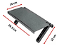 Repisa Estante Soporte Sobre Pantalla Tv Ajustable Plegable Color Negro - Miniatura 11