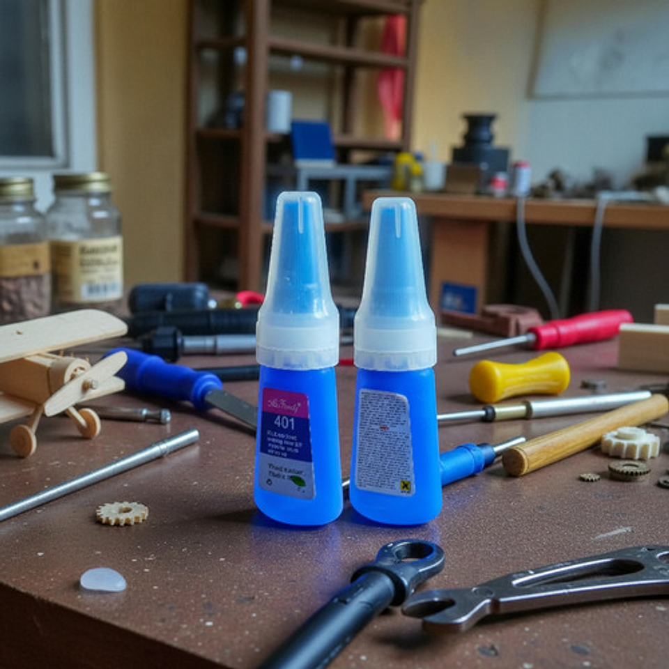 X3 Pegamentos Instantáneos 401 Súper Fuerte 20g Thek Azul 1