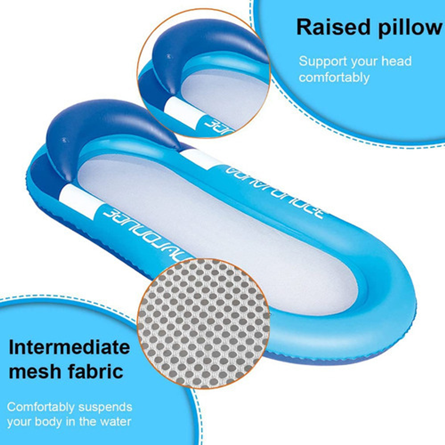 Colchón Reclinable Inflable Para Cama Flotante, Sillón De Pi 5