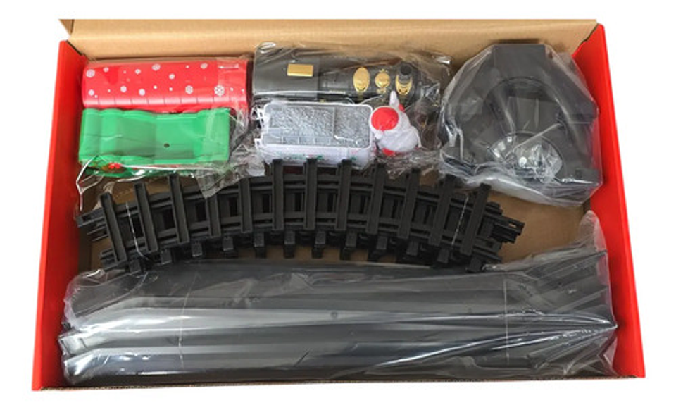 Tren Navideño Para Árbol Giratorio Con Luces Y Sonido Thek 5