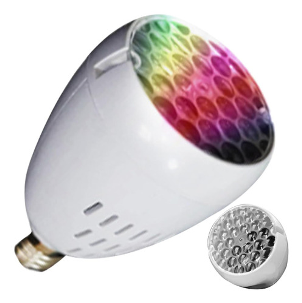 Foco Proyector Navideño Led E27 Con Efectos Coloridos 4