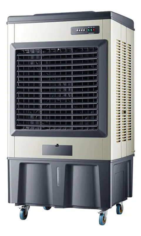 Enfriador De Aire Evaporativo Industrial Thek 120l 750w Modelo T1400 Oscilante Gris Oscuro