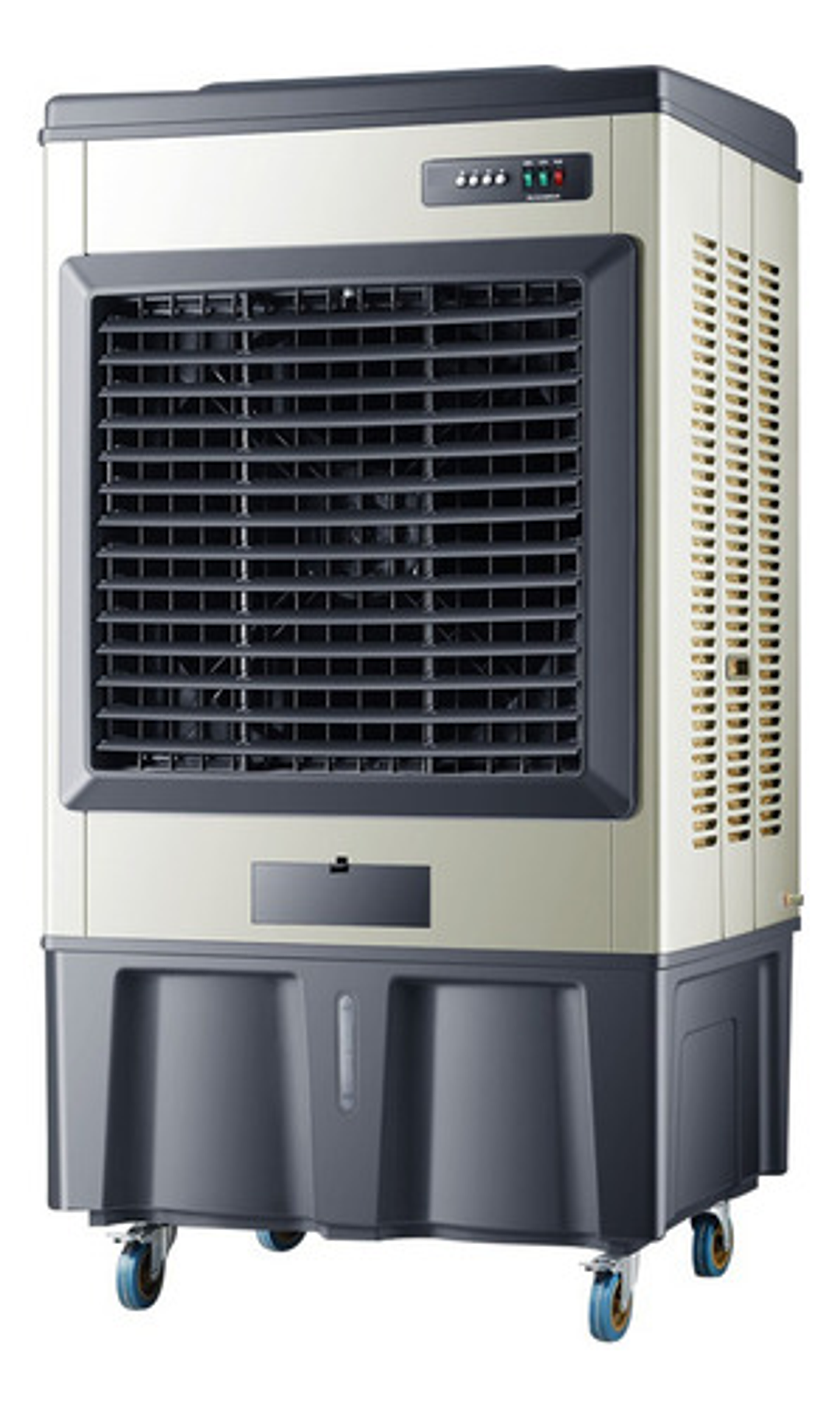 Enfriador De Aire Evaporativo Industrial Thek 120l 750w Modelo T1400 Oscilante Gris Oscuro 1