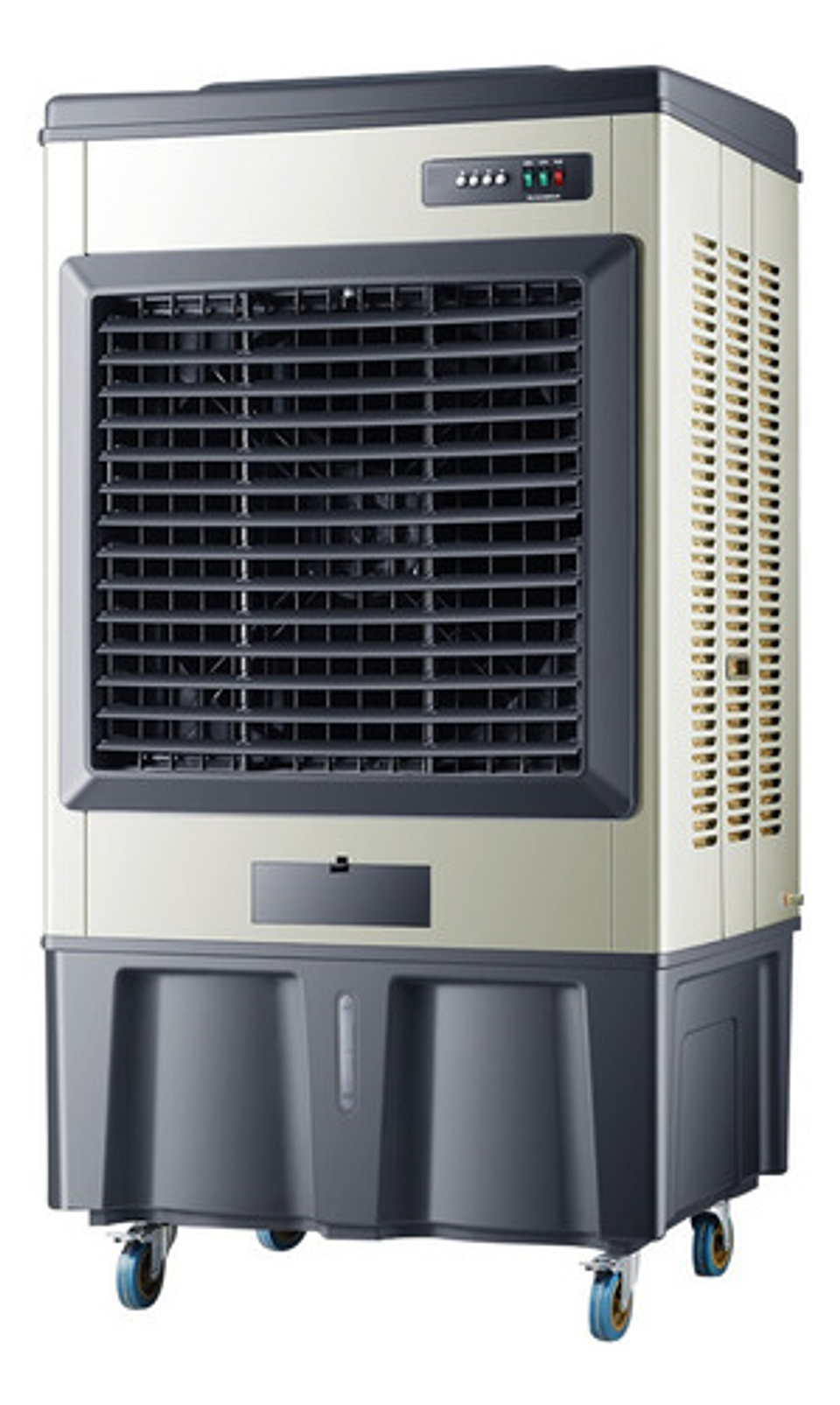 Enfriador De Aire Evaporativo Industrial Thek 120l 750w Modelo T1400 Oscilante Gris Oscuro 1