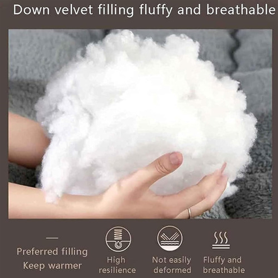 Topper 1.5 Plaza 105x200 Acolchado Suave Confort Premium 2