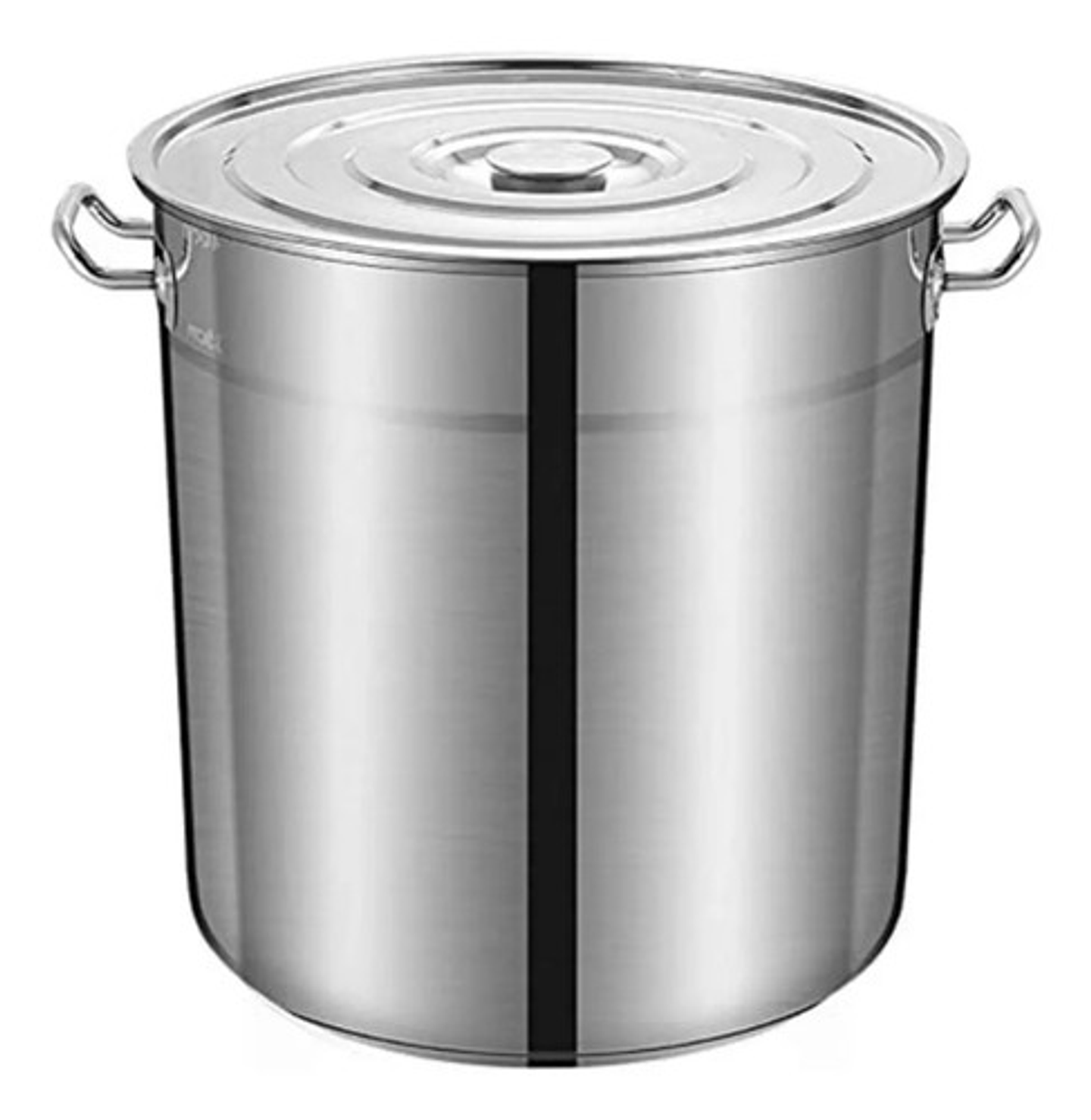 Olla Marmita Acero Inoxidable 50l Con Tapa Reforzada Plateado 2