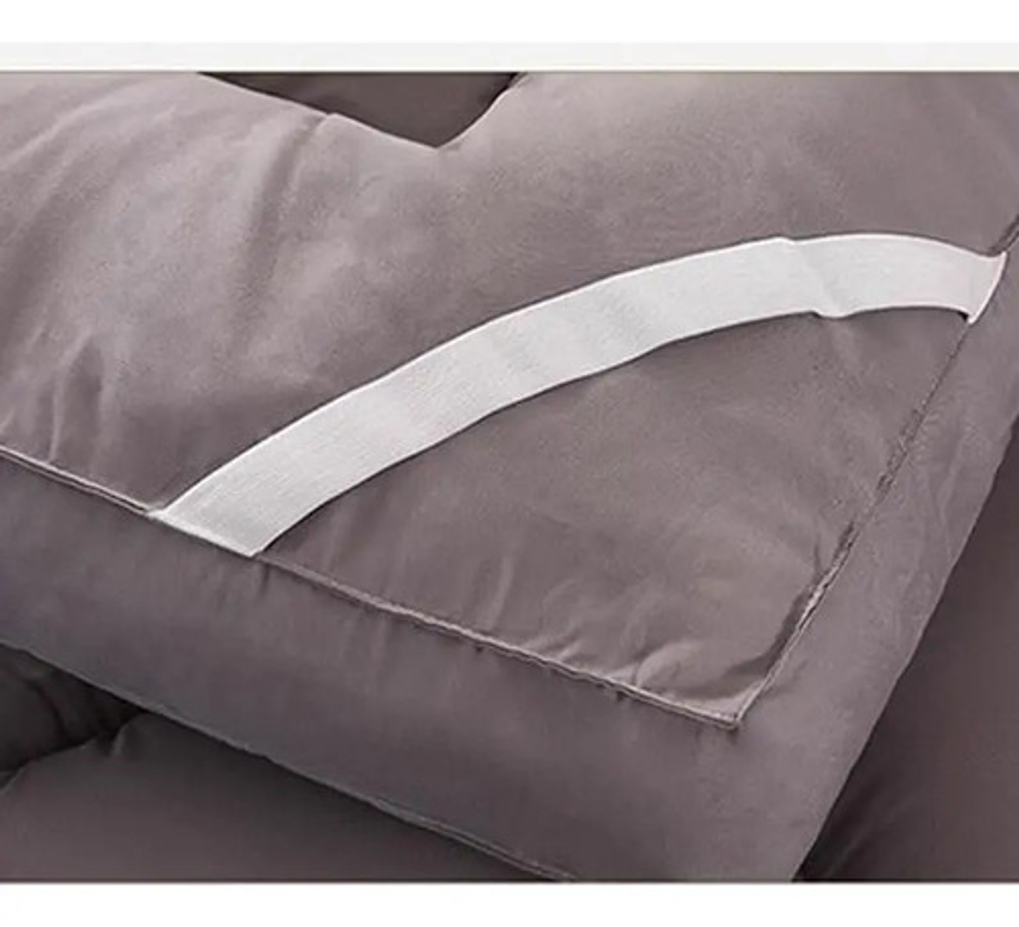 Topper 1.5 Plaza 105x200 Acolchado Suave Confort Premium Azar Liso 1.5 Plazas 6