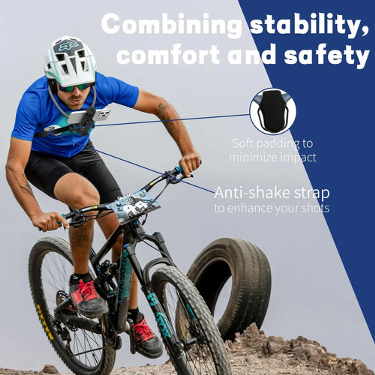 Soporte Cuello/pecho Para Celular Manos Libres Ajustable 2