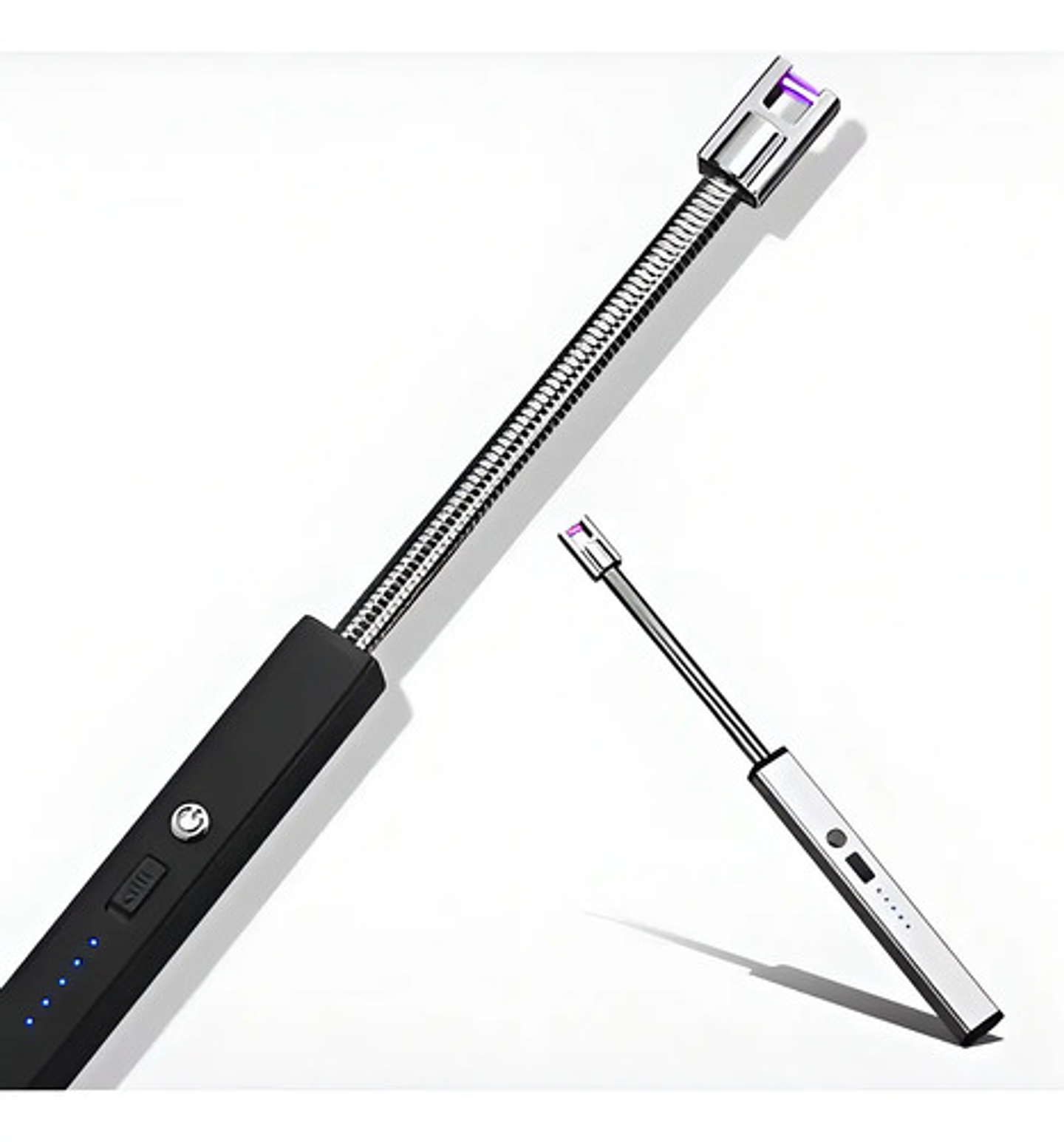 Encendedor Recargable Chispero Plasma A Prueba De Viento 1