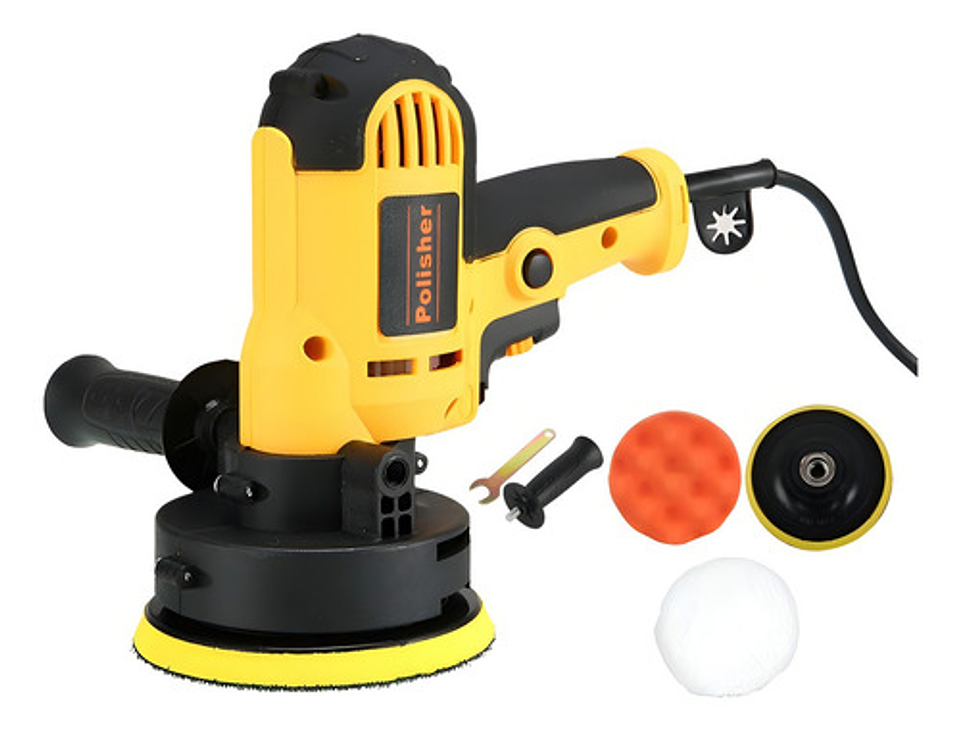 Máquina Para Pulir Pulidora Para Auto Lijadora Pulidora Auto Adkar Shop Maquina Pulidora Auto Pulidora Para Autos Pulidora Polisher Adkar Amarillo 1