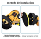 Máquina Para Pulir Pulidora Para Auto Lijadora Pulidora Auto Adkar Shop Maquina Pulidora Auto Pulidora Para Autos Pulidora Polisher Adkar Amarillo - Miniatura 5