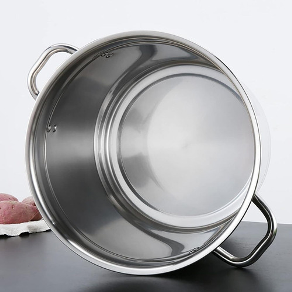 Olla Acero Inoxidable 70 Litros Thek 2mm Diámetro 45cm Plateado 2