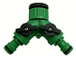 Conector Divisor De Manguera De Riego Doble Salida ½puLG  - Miniatura 2