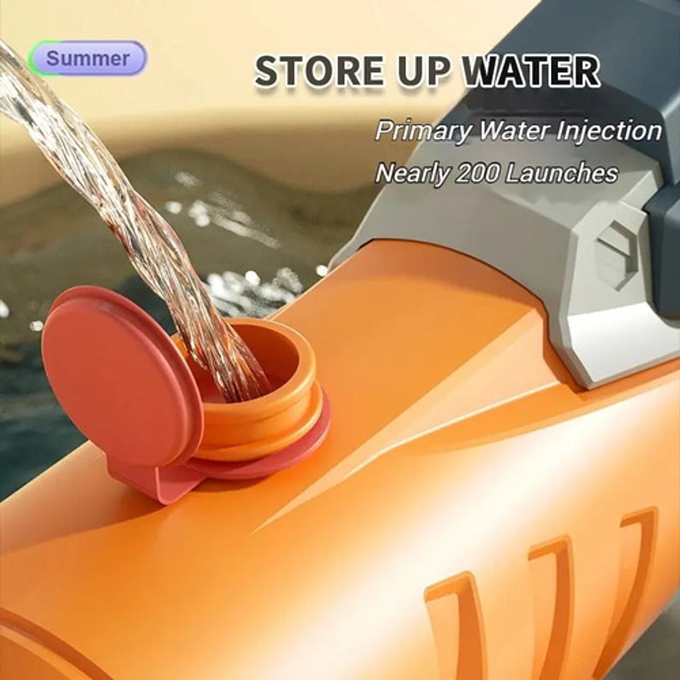 Pistola De Agua Grande 35 Cm Infantil Verano 500 Ml 3