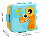 Lonchera Infantil Super Dino Con Compartimentos + Taza - Miniatura 4