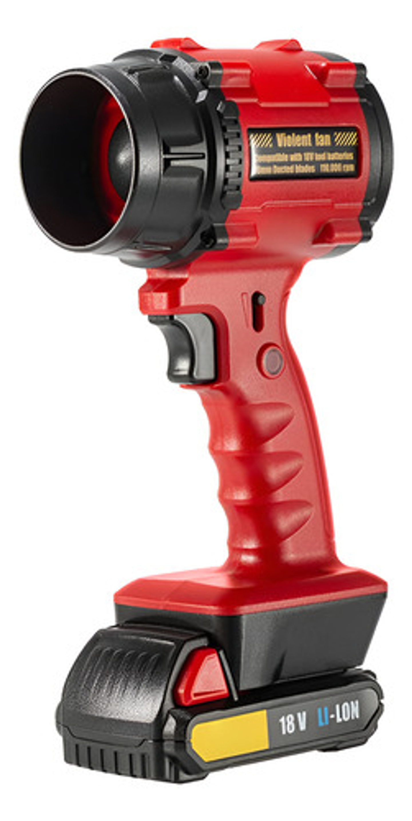 Soplador Aire Eléctrico Turbo Inalámbrico Potente Ajustable Color Azul Petróleo 1