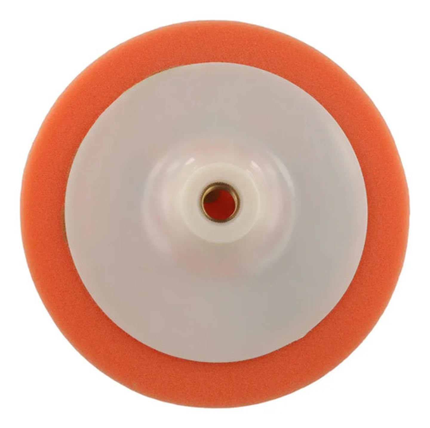Disco De Esponja Para Pulir De 115mm M14  Color Naranja 4