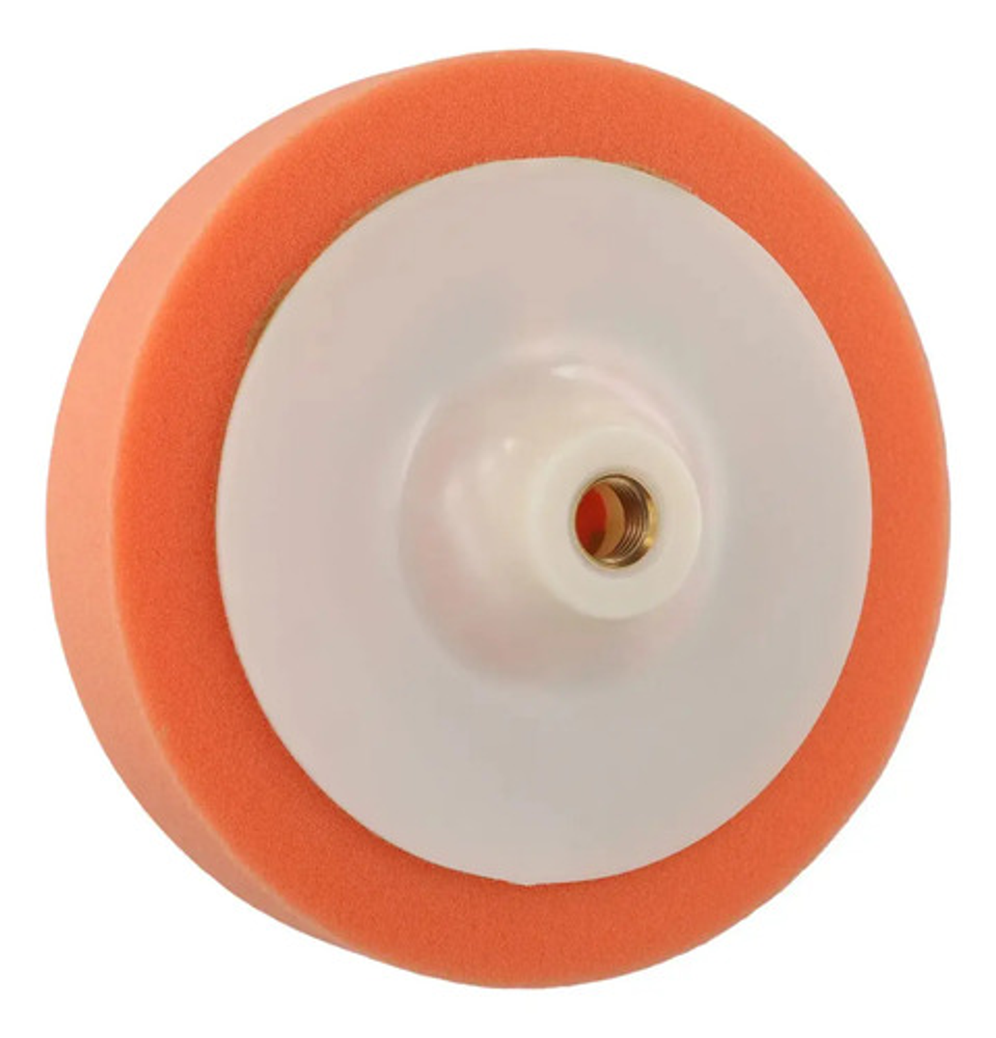 Disco De Esponja Para Pulir De 115mm M14  Color Naranja 5