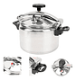 Olla A Presión De Aluminio 3l Cocina Hogar Y Gas Plateado - Miniatura 1