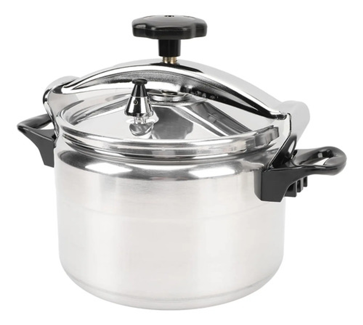 Olla A Presión De Aluminio 3l Cocina Hogar Y Gas Plateado 4