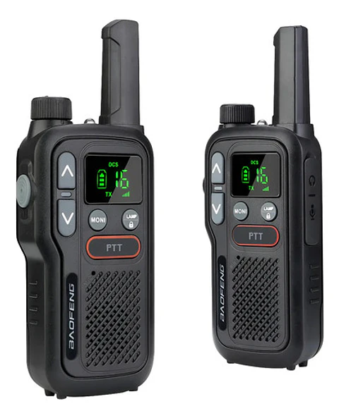 X2 Radio Bidireccional Baofeng T18 5w 1800mah Portátil