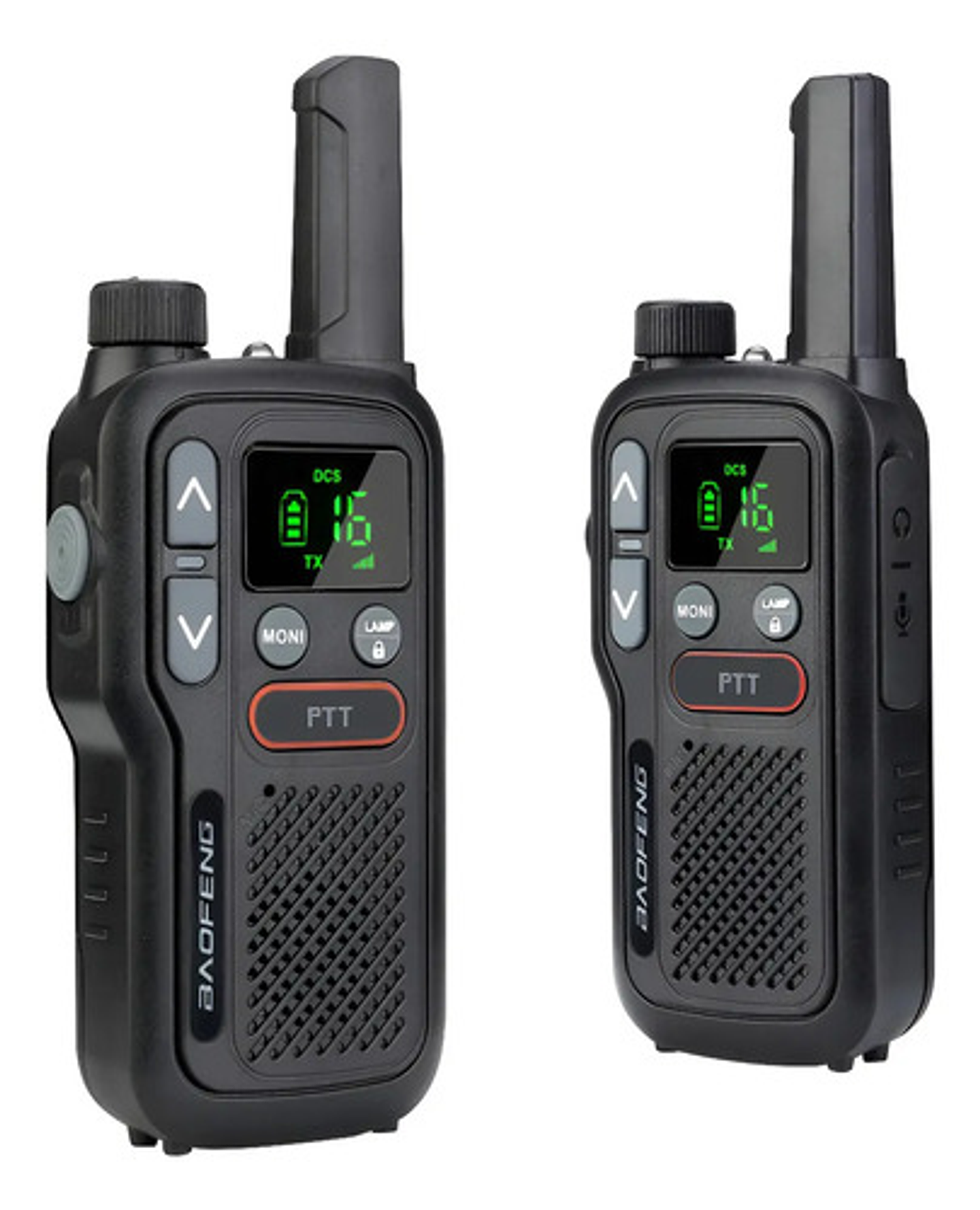 X2 Radio Bidireccional Baofeng T18 5w 1800mah Portátil 1