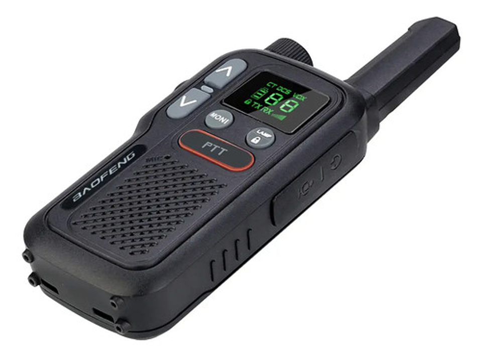 X2 Radio Bidireccional Baofeng T18 5w 1800mah Portátil 5