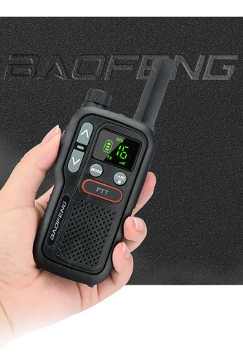 X2 Radio Bidireccional Baofeng T18 5w 1800mah Portátil 12