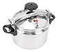 Olla A Presión De Aluminio 5l Profesional Para Cocina Plateado - Miniatura 3