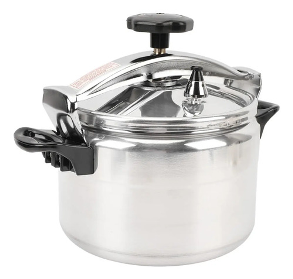 Olla A Presión De Aluminio 5l Profesional Para Cocina Plateado 6