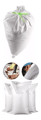 Sacos De Escombro 55x85 Cm Pack 12 Alta Resistencia Blanco - Miniatura 2