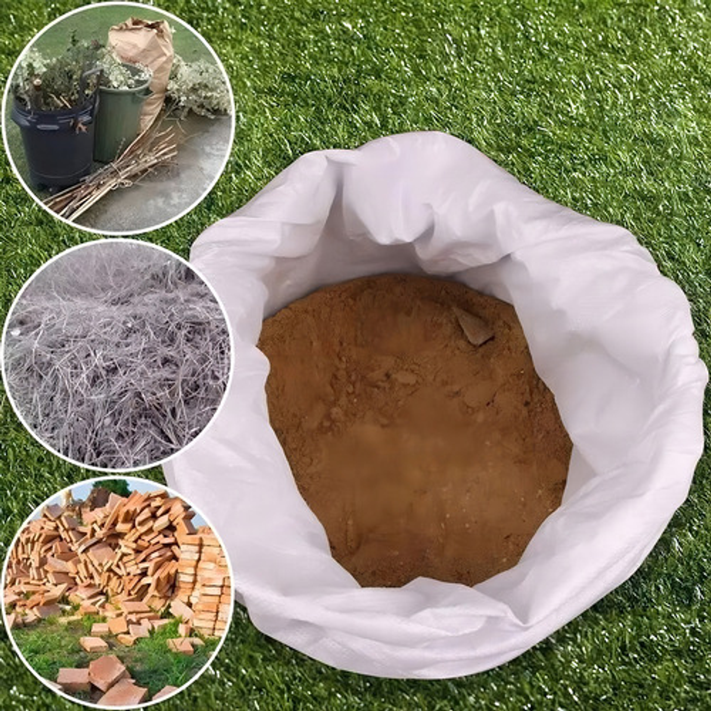 Sacos De Escombro 55x85 Cm Pack 12 Alta Resistencia Blanco 4