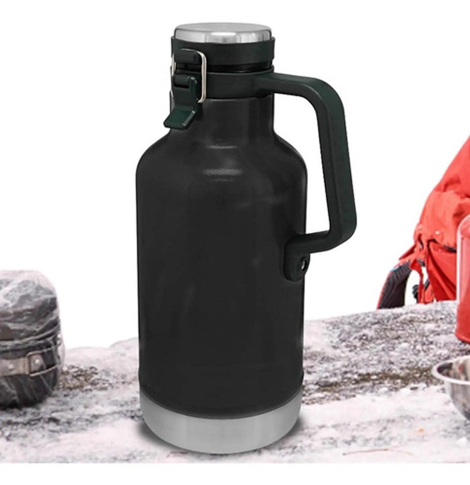 Botella Térmica Acero Inoxidable 1900 Ml Con Asa Botellas 3