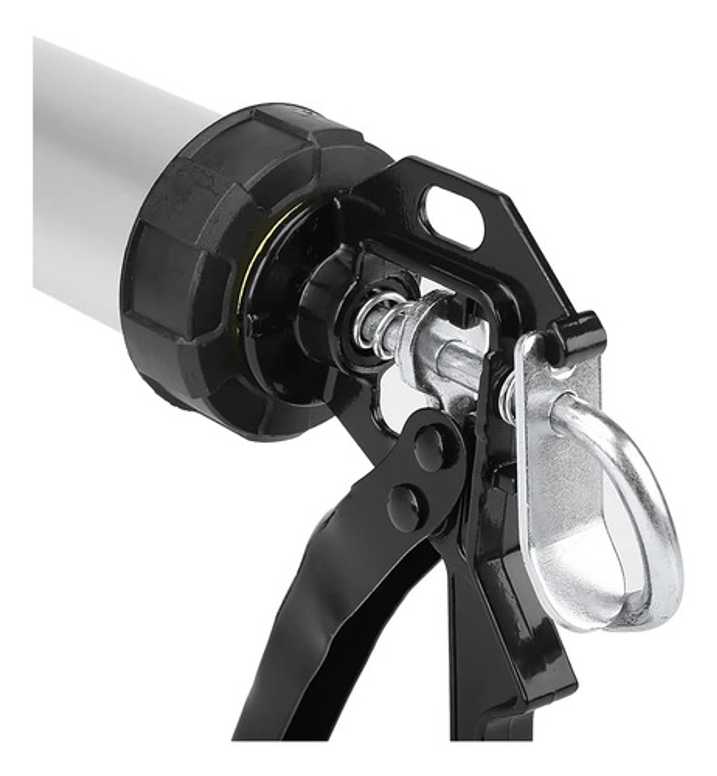 Pistola Calafatera Aluminio Para Silicona Y Adhesivos 9 PuLG 4