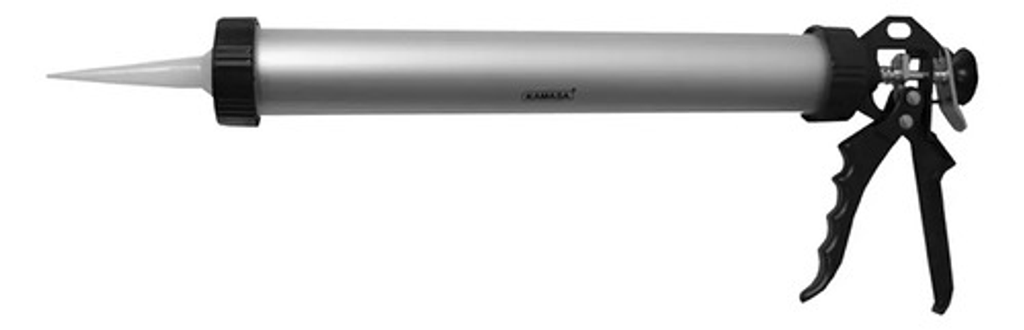 Pistola Calafatera Aluminio Para Silicona Y Adhesivos 9 PuLG 8