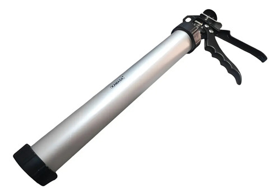 Pistola Calafatera Aluminio Para Silicona Y Adhesivos 9 PuLG 9