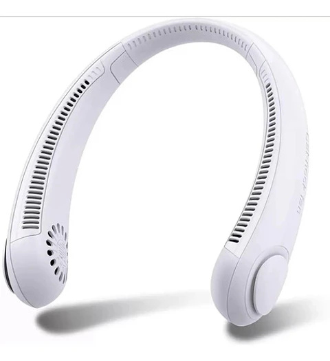 Ventilador De Cuello Portátil 360° Recargable Usb Manos Libr