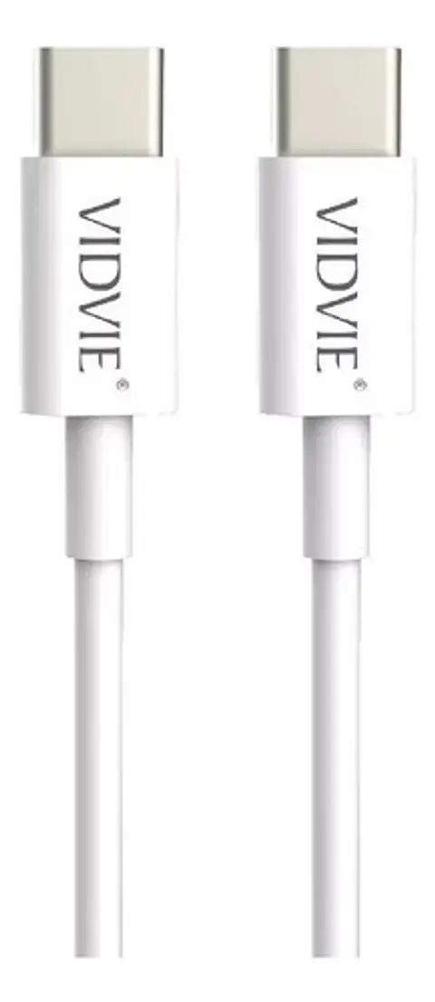 Cable Tipo C A Usb-c Carga Rápida 1.2m 20v/5a (pd 100w) Blanco