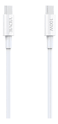 Cable Tipo C A Usb-c Carga Rápida 1.2m 20v/5a (pd 100w) Blanco - Miniatura 2